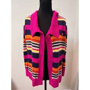 Gymboree Multicolored Striped Cardigan